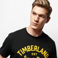 T-shirt, koszulka męska TIMBERLAND T-SHIRT SS SS PAINT INSPIRED BRAND TEE tb0a1yu10011 kolor czarny