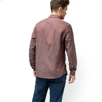 Koszula męska TIMBERLAND KOSZULA LS BACK RIVER LIGHTWEIGHT a1lovm50 kolor bordowy