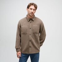 Koszula męska TIMBERLAND KOSZULA TFO SHERPA FLEECE OVERSHIRT tb0a6vq2bk01 kolor brązowy