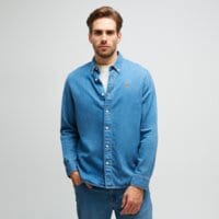 Koszula męska TIMBERLAND KOSZULA DENIM SHIRT tb0a44uza2v1 kolor niebieski