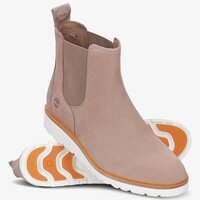 Damskie buty zimowe TIMBERLAND ELLIS STREET PERF CHELSEA a1pf7 kolor brązowy