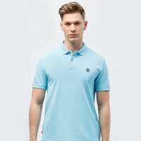 Koszulka polo męska TIMBERLAND POLO SS MILLERS RIVER PIQUE POLO REGULAR tb0a2bnmbf21 kolor niebieski