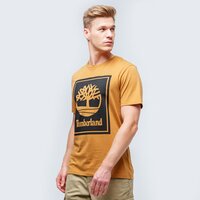 T-shirt, koszulka męska TIMBERLAND T-SHIRT YC SS STACK LOGO TEE (REGULAR) STACK LOGO tb0a2aj1p571 kolor brązowy