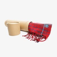 Damskie TIMBERLAND SZALIK PLAID SCARF GIFTBOX AND STICKER tb0a1evti301 kolor multicolor