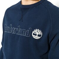 Bluza męska TIMBERLAND BLUZA WESTFIELD RIVER BRAND LOGO CREW a1lgr433 kolor granatowy