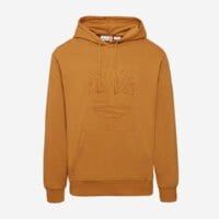 Bluza męska TIMBERLAND BLUZA Z KAPTUREM TREE LOGO PATCH LOOPBACK tb0a6k63p471 kolor brązowy