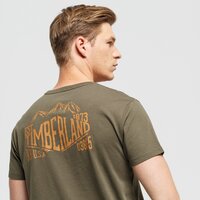 T-shirt, koszulka męska TIMBERLAND T-SHIRT SS KENNEBEC RIVER BACK GRAPHIC TEE tb0a1vzea581 kolor zielony