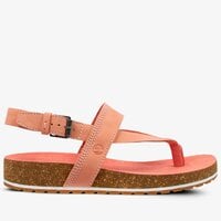 Sandały damskie TIMBERLAND MALIBU WAVES THONG ca1pgk kolor różowy