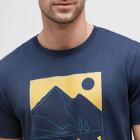 T-shirt, koszulka męska TIMBERLAND T-SHIRT TFO MOUNTAIN GRAPHIC SHORT SLEEVE TEE tb0a6wdj4331 kolor granatowy