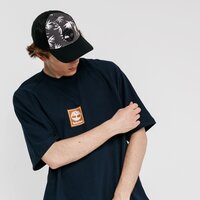 T-shirt, koszulka męska TIMBERLAND T-SHIRT SS TEE BACK LINEAR tb0a1oag4331 kolor granatowy