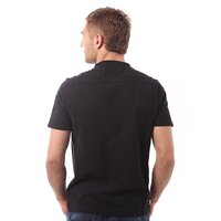 T-shirt, koszulka męska TIMBERLAND T-SHIRT SLIM SLUB EMB TEE 4669j001 kolor czarny