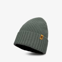 Czapka zimowa damska TIMBERLAND CZAPKA RECYCLED CASHMERE BEANIE tb0a2pa13921 kolor zielony