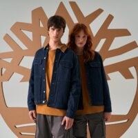 Kurtka przejściowa męska (wiosenna i jesienna) TIMBERLAND KURTKA TRUCKER INSULATED DENIM JACKET tb0a6uyah871 kolor granatowy
