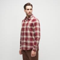 Koszula męska TIMBERLAND KOSZULA HERRINGBONE FLANNEL CHECK SHIRT tb0a42y1eys1 kolor bordowy