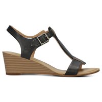 Buty casual damskie TIMBERLAND SIBBERN T-STRAP SAN DAL a1b9i kolor czarny