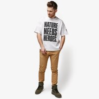 T-shirt, koszulka męska TIMBERLAND T-SHIRT SS ELLIS RIVER STATEMENT TEE tb0a1odis911 kolor biały