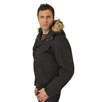 Kurtka zimowa męska TIMBERLAND KURTKA WILMINGTON S SHORT SNORKEL 83456001 kolor czarny