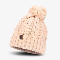Czapka zimowa damska TIMBERLAND CZAPKA CABLE WATCHCAP tb0a1egk6621 kolor różowy
