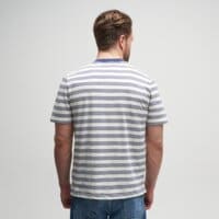T-shirt, koszulka męska TIMBERLAND T-SHIRT 4 ROWS STRIPED SHORT SLEEVE TEE tb0a5mrcadp1 kolor multicolor