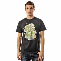 TIMBERLAND T-SHIRT SS ECLECTIC ILLUST TEE 36673434 kolor granatowy