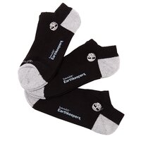 Męskie skarpetki TIMBERLAND SKARPETY NO SHOW 3P 1/2 CUSHION j0149001 kolor czarny