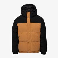 Kurtka zimowa męska TIMBERLAND KURTKA PUCHOWA TFO PUFFER HOODED JACKET tb0a6vrap571 kolor brązowy