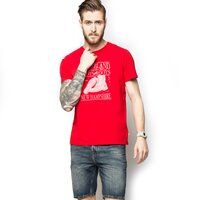 T-shirt, koszulka męska TIMBERLAND T-SHIRT GRAPHIC TEE a1686625 kolor czerwony