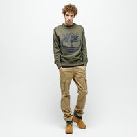 Bluza męska TIMBERLAND BLUZA ZWYKŁA CORE LOGO TREE CREW SWEAT tb0a28j9z291 kolor zielony