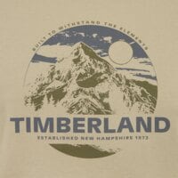 T-shirt, koszulka męska TIMBERLAND T-SHIRT MOUNTAIN GRAPHIC SS TEE tb0a41zqdh51 kolor szary