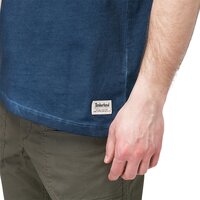 T-shirt, koszulka męska TIMBERLAND T-SHIRT SS GARMENT DYE TEE tb0a1oiu2881 kolor granatowy