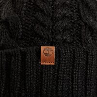 Czapka zimowa damska TIMBERLAND CZAPKA ZIMOWA CABLE WATCHCAP tb0a1egk0011 kolor czarny