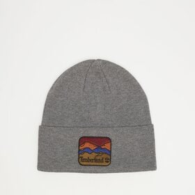 TIMBERLAND CZAPKA BEANIE WITH MOUNTAIN PATCH