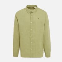 Koszula męska TIMBERLAND KOSZULA LINEN tb0a2dc3bq01 kolor zielony