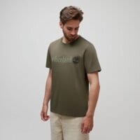 T-shirt, koszulka męska TIMBERLAND T-SHIRT KENNEBEC RIVER TEE tb0a5upqa581 kolor khaki