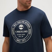T-shirt, koszulka męska TIMBERLAND T-SHIRT SS BRAND CARRIER TEE REGULAR tb0a6gf54331 kolor granatowy