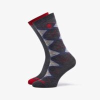 Damskie skarpetki TIMBERLAND SKARPETY 2 PACK ARGYLE AND SOLID CREW tb0a5tm64401 kolor multicolor