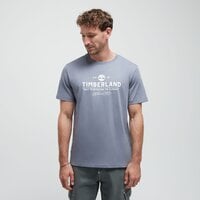 T-shirt, koszulka męska TIMBERLAND T-SHIRT TFO WORK GRAPHIC SHORT SLEEVE tb0a6wcx0731 kolor niebieski