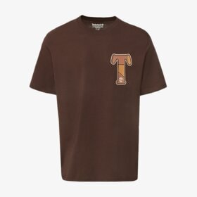 TIMBERLAND T-SHIRT "PATCHWORK T" SS BACK GRAPHIC