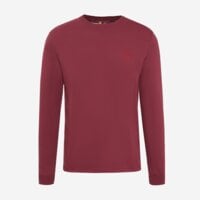 T-shirt, koszulka męska TIMBERLAND T-SHIRT DUNSTAN RIVER LONG SLEEVE TEE tb0a2bq36481 kolor bordowy