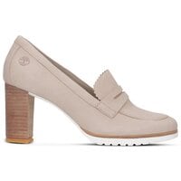 Buty casual damskie TIMBERLAND LESLIE ANNE MOCASSIN PUMP a1piy kolor beżowy