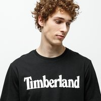 T-shirt, koszulka męska TIMBERLAND T-SHIRT LINEAR TEE tb0a28gf0011 kolor czarny