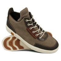 Trampki męskie TIMBERLAND AMHERST HIGH TOP CANVAS CHUKA ASCHK a1aqo kolor brązowy