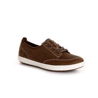 Buty casual damskie TIMBERLAND EK NORTHPORT LEATHER OX WITH PERF 3966r kolor brązowy