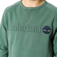 Bluza męska TIMBERLAND BLUZA WESTFIELD RIVER BRAND LOGO CREW a1lgrj02 kolor zielony