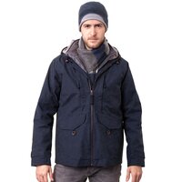 czapka zimowa męska TIMBERLAND CZAPKA ACRYLIC SLOUCHY BEANIE j1784475 kolor granatowy
