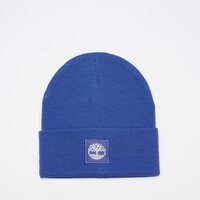 Czapka zimowa damska TIMBERLAND CZAPKA CUFFED BEANIE WITH TONAL PATCH tb0a61bxefq1 kolor niebieski