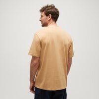 T-shirt, koszulka męska TIMBERLAND T-SHIRT SHORT SLEEVE NEW WOVEN BADGE TEE tb0a5rceeh31 kolor beżowy