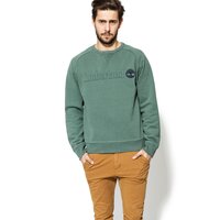 Bluza męska TIMBERLAND BLUZA WESTFIELD RIVER BRAND LOGO CREW a1lgrj02 kolor zielony
