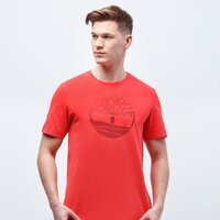 T-shirt, koszulka męska TIMBERLAND T-SHIRT KENNEBEC RIVER TREE LOGO TEE tb0a2c2r8011 kolor czerwony
