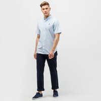 Koszula męska TIMBERLAND KOSZULA SS ELA RIVER ELEVATED OXFORD SOLID SHIRT  tb0a21ydb021 kolor niebieski